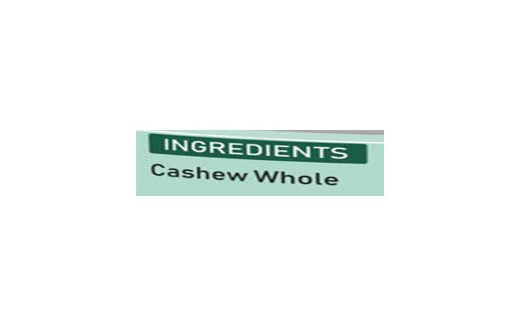 Orgabite Organic Cashew Whole    Tin  200 grams
